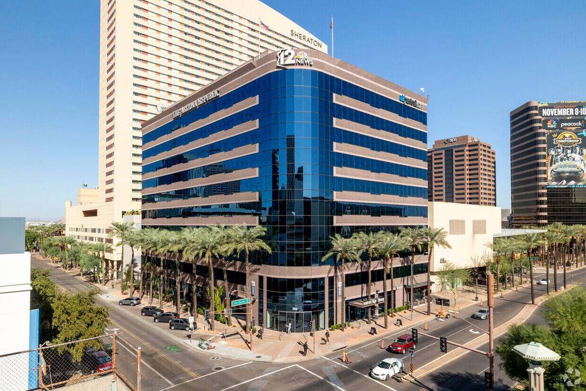 The 200 East Van Buren tower in downtown Phoenix